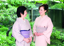 ロイヤルパークホテル 日本庭園(源氏香)